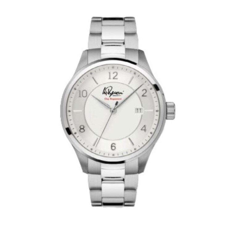 Buy Clay Regazzoni 82 Silver Watch Classic