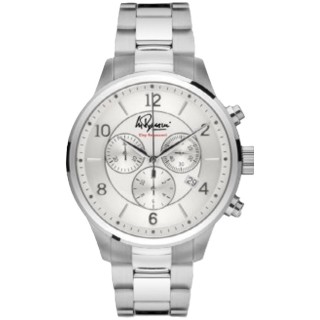 Clay Regazzoni Man 82 Swiss Chrono silver
