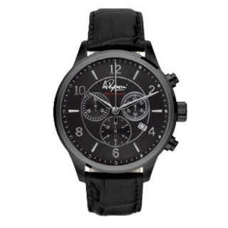 Clay Regazzoni 82.2 Chrono black Leather