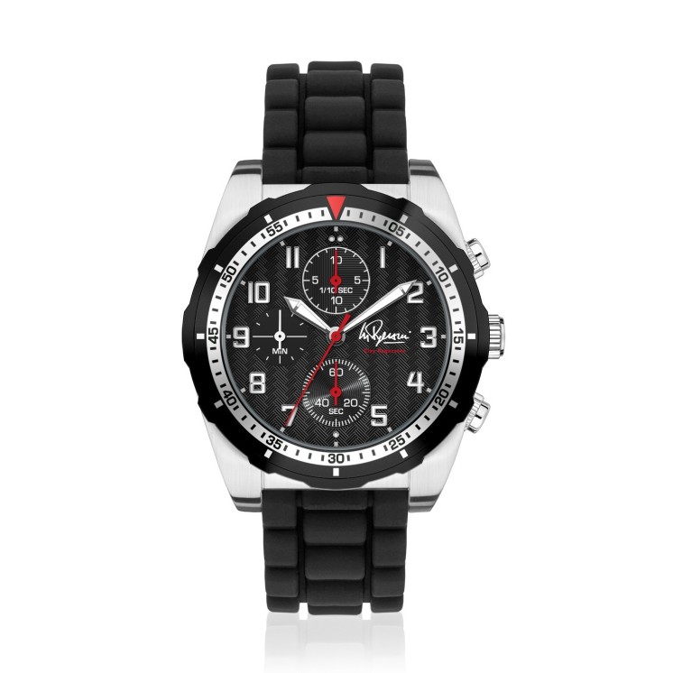 Buy Clay Regazzoni Man Watch 93 Silicone black