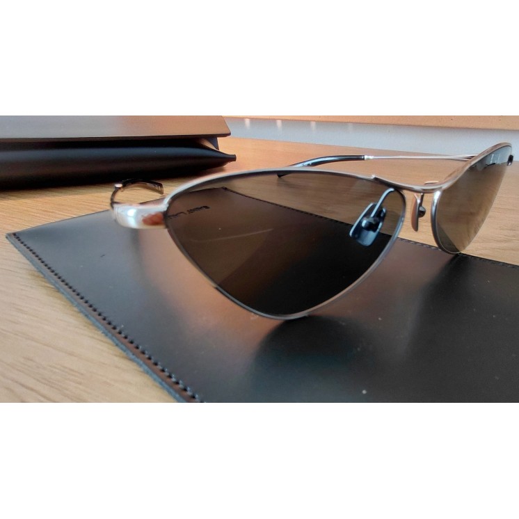 YVES SAINT LAURENT SL 830 003 SILVER BLUE - WOMAN SUNGLASSES