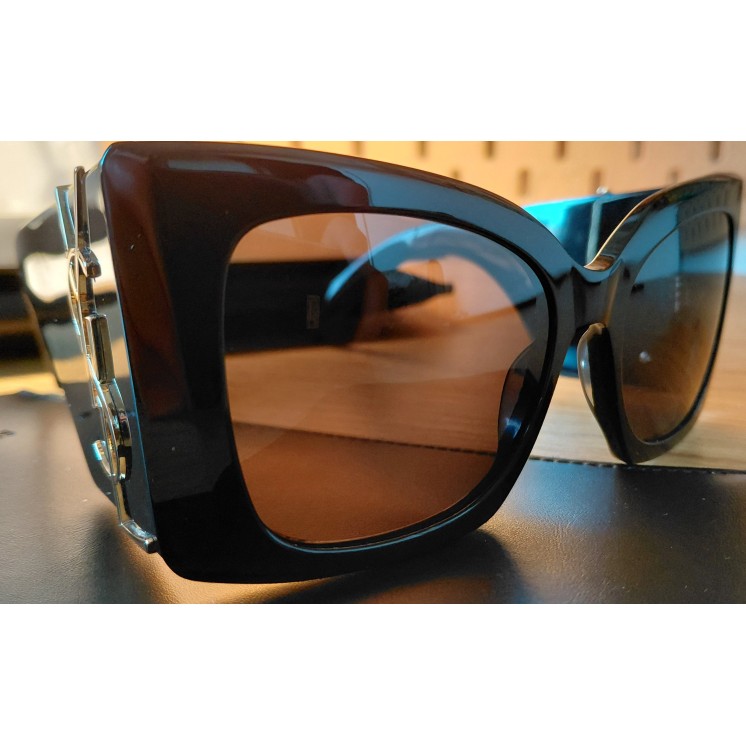 SL 830 003 SILVER BLUE women's glasant sunglasses. Designer sunglasses and optical frames wholesale