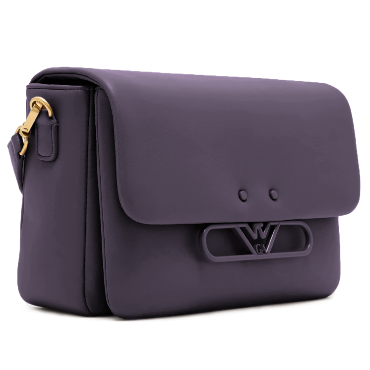 Emporio Armani soft calfskin shoulder bag