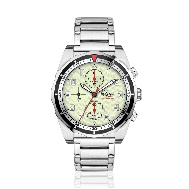 Buy Clay Regazzoni Man Watch 78 Leather YW