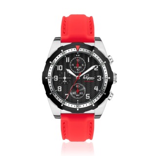 Acquista Clay Regazzoni Man Watch 93 Silicone rosso