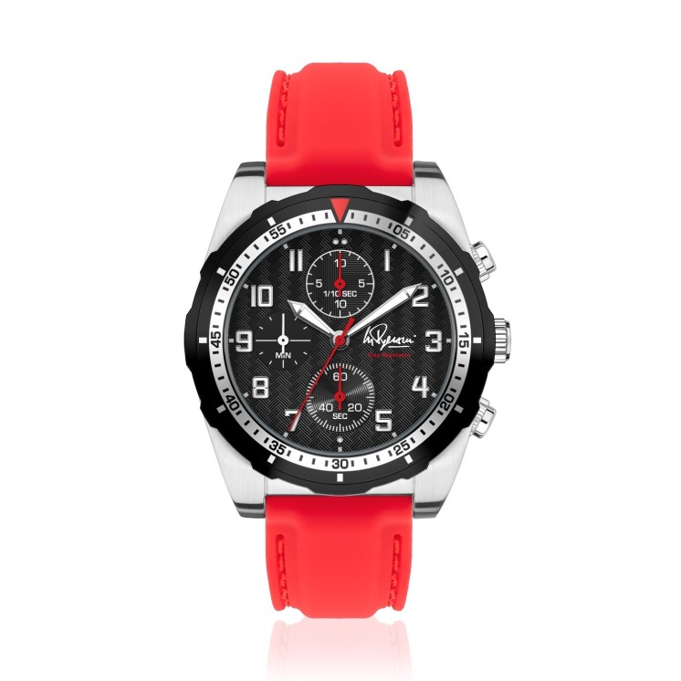 Acquista Clay Regazzoni Man Watch 93 Silicone rosso